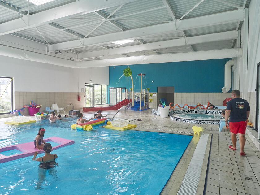Inauguration des travaux d'extension de la piscine Aquacove à Briec