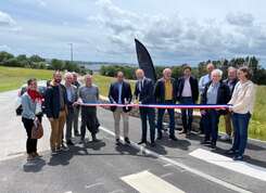 Fin des travaux d’extension du parc d’activités de Kerourvois à Ergué-Gabéric