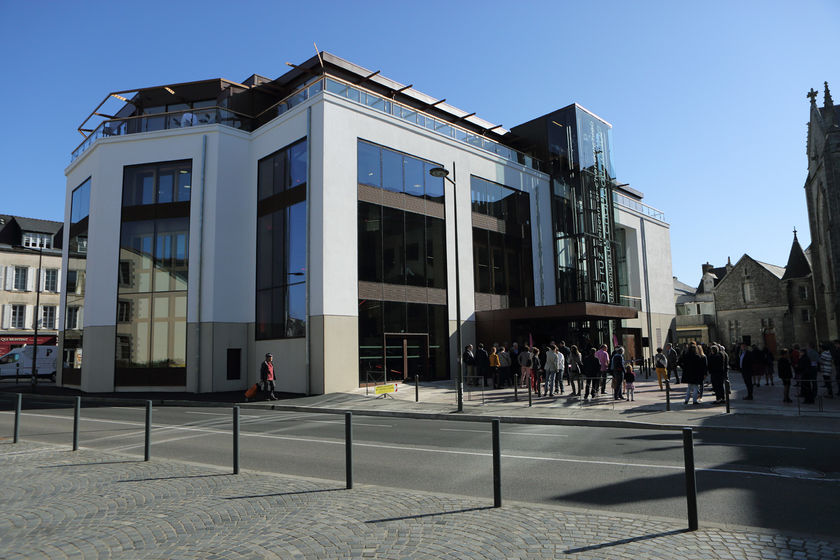 Inaugration du centre des congrès du Chapeau Rouge