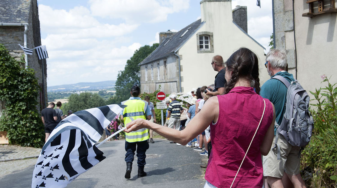 Le passage du Tour de France à Locronan le mercredi 11 juillet 2018 (3)