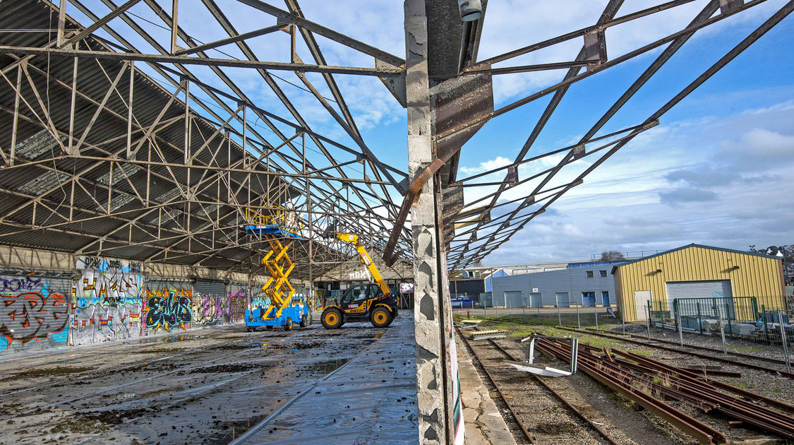 Le chantier de la gare démarre (3)