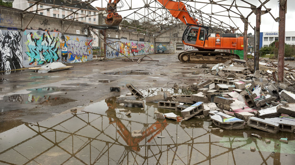 Projet gare - Démolition du bâtiment Heppner (2)