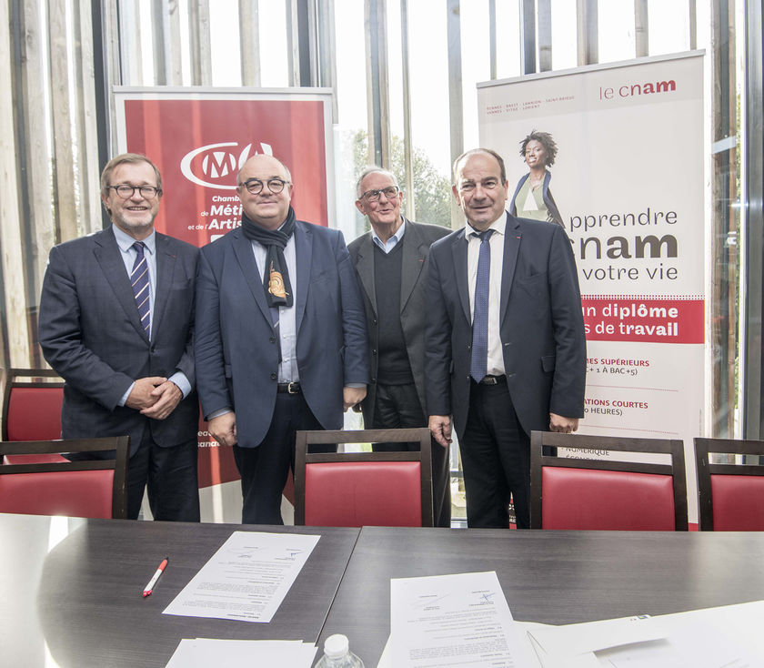 Une antenne du Centre national des arts et métiers inaugurée à Quimper