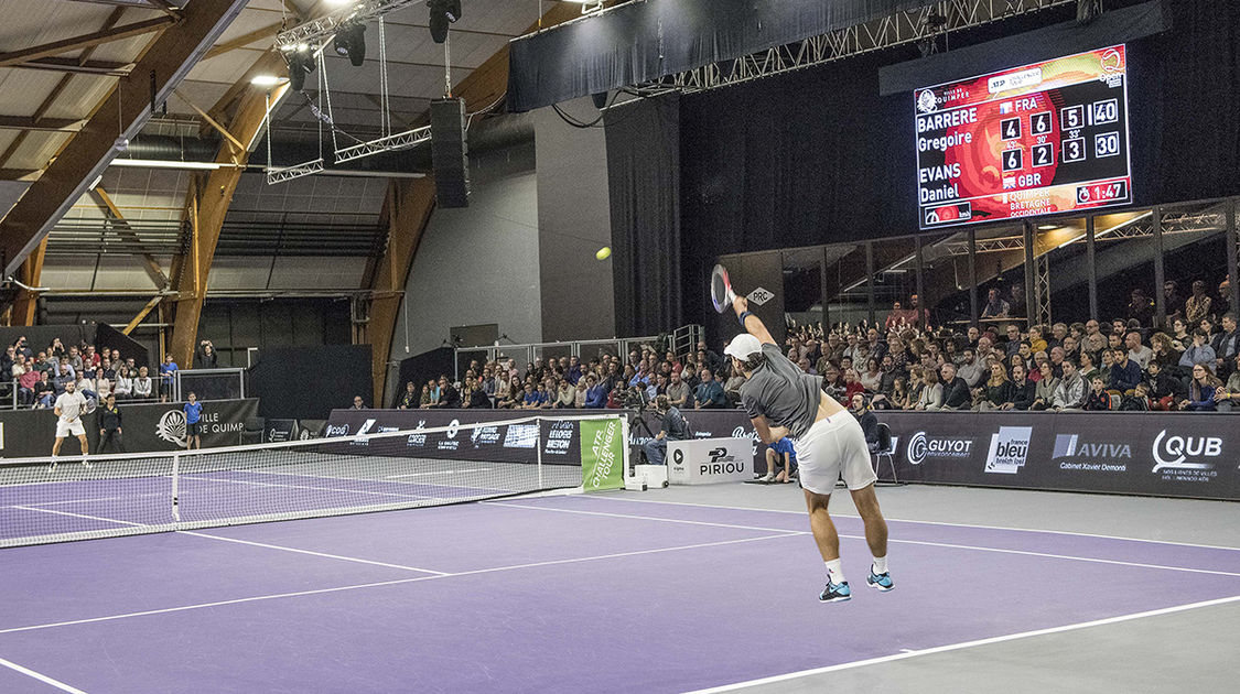 Open de tennis de Quimper 2019 - La finale Barrère vs Evans (2)