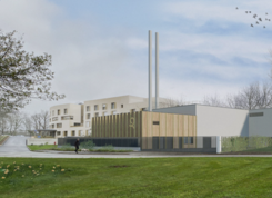 Début des travaux du réseau de chaleur biomasse du quartier de Penhars à Quimper