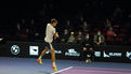 Quimper le 26 janvier 2022. Open de tennis ATP Challenger . Quart de finale. A. Kuznetsov, vainqueur