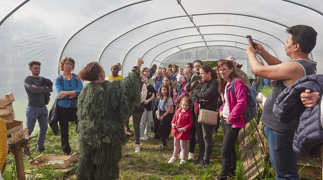 Inauguration de la ferme maraichère de Kermoysan