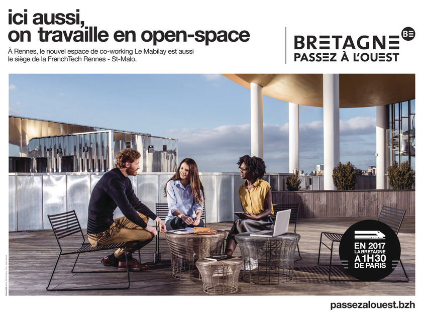Passez à l'Ouest : ici aussi, on travaille en open-space.