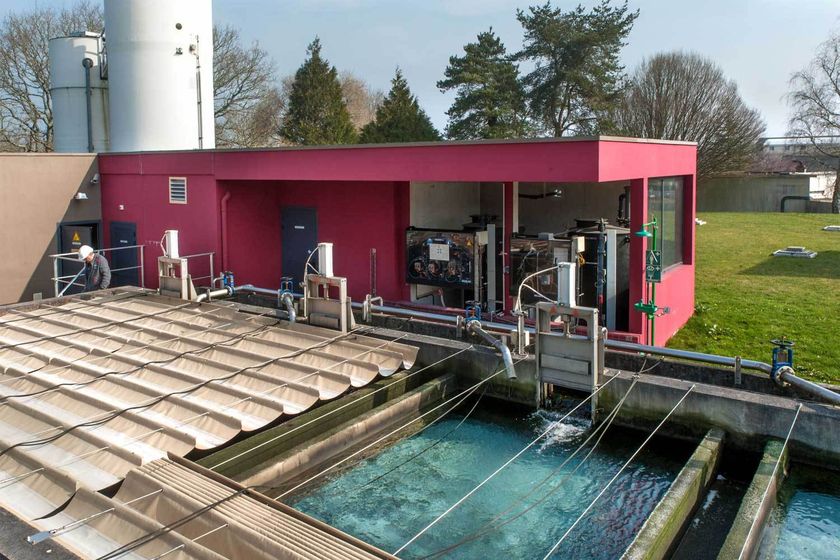 La station de traitement des eaux de Kernisy.