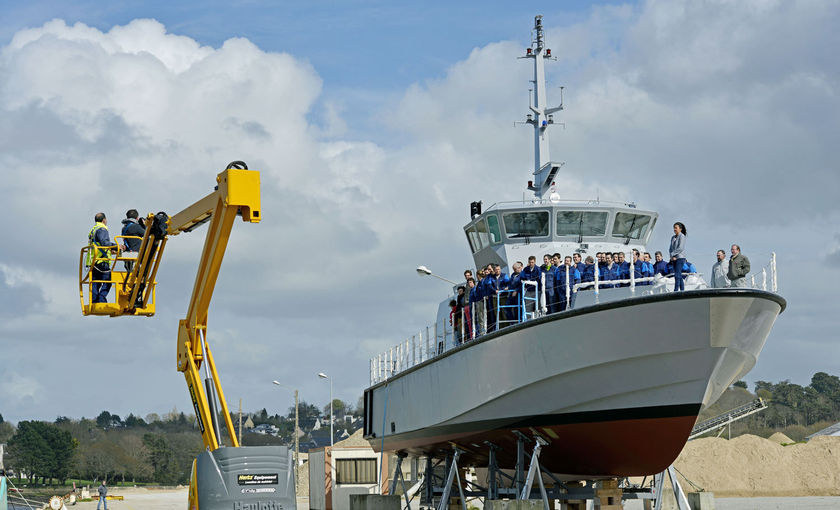 Ufast est un chantier de construction navale à Quimper