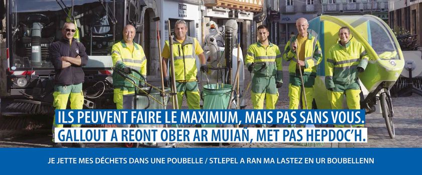 La propreté du centre-ville de Quimper : des mesures spécifiques pour les métiers de bouche 