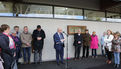 Inauguration de la médiathèque à Ergué-Gabéric le samedi 1er avril, par Ludovic Jolivet, président de Quimper Bretagne Occidentale, Hervé Herry, maire de la ville et Hervé Jaouen, écrivain. (6)
