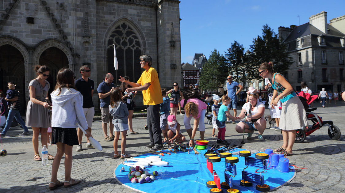 En août, les enfants sont des princes