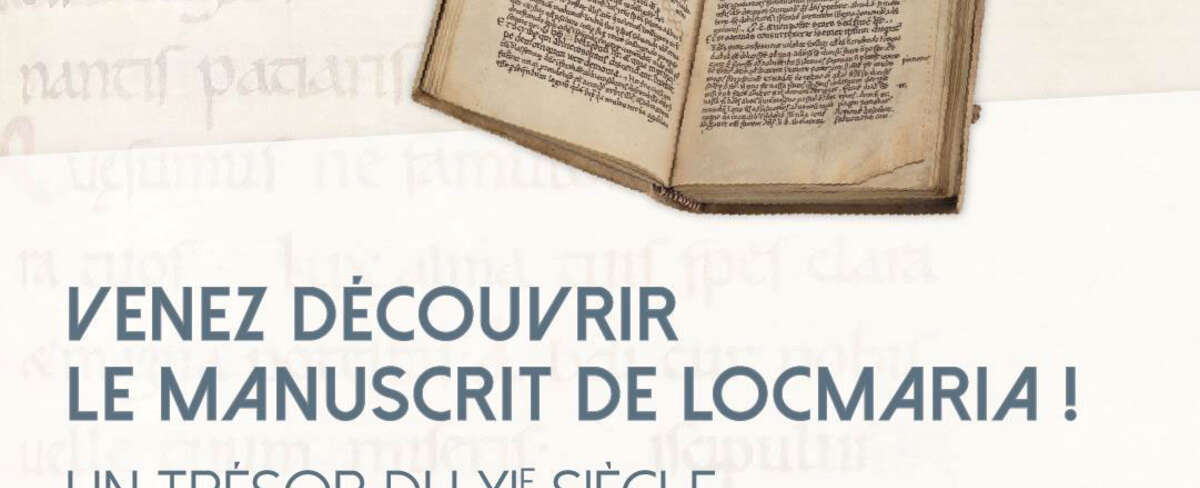 Présentation exceptionnelle du Manuscrit retrouvé de Locmaria à la médiathèque Alain-Gérard les 16 et 17 mai
