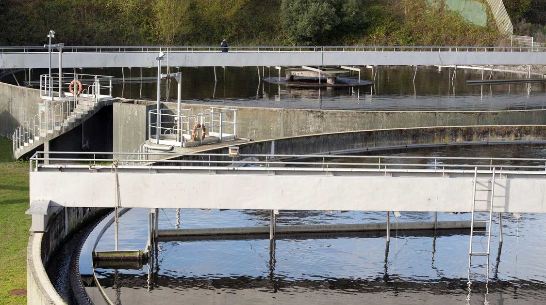 La station d épuration du Corniguel se trouve sur le bord de l Odet (11)