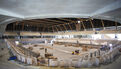 Grande salle : Pose du parquet