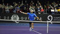 Quimper le 26 janvier 2022. Open de tennis ATP Challenger . Quart de finale. Match entre Lucas Pouille et Grégoire Barrère, vainqueurAPO 2022 0029