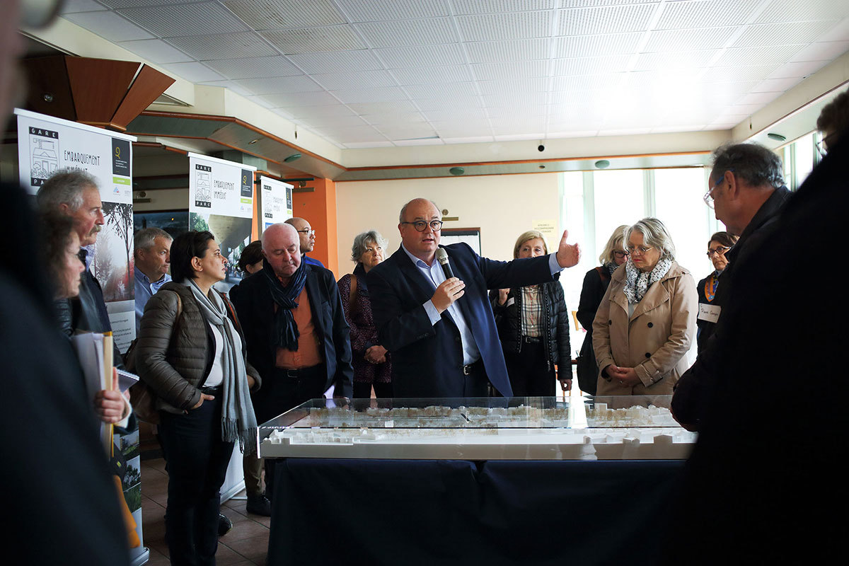 Projet Gare-Parc : exposition et ateliers pour les Quimpérois