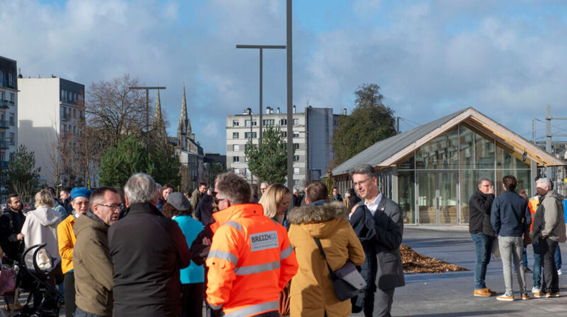 Inauguration de la gare (Décembre 2025)