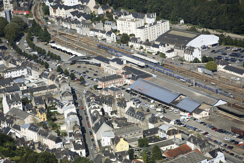 Le projet de pôle d’échanges multimodal de la gare de Quimper entre dans une nouvelle dimension
