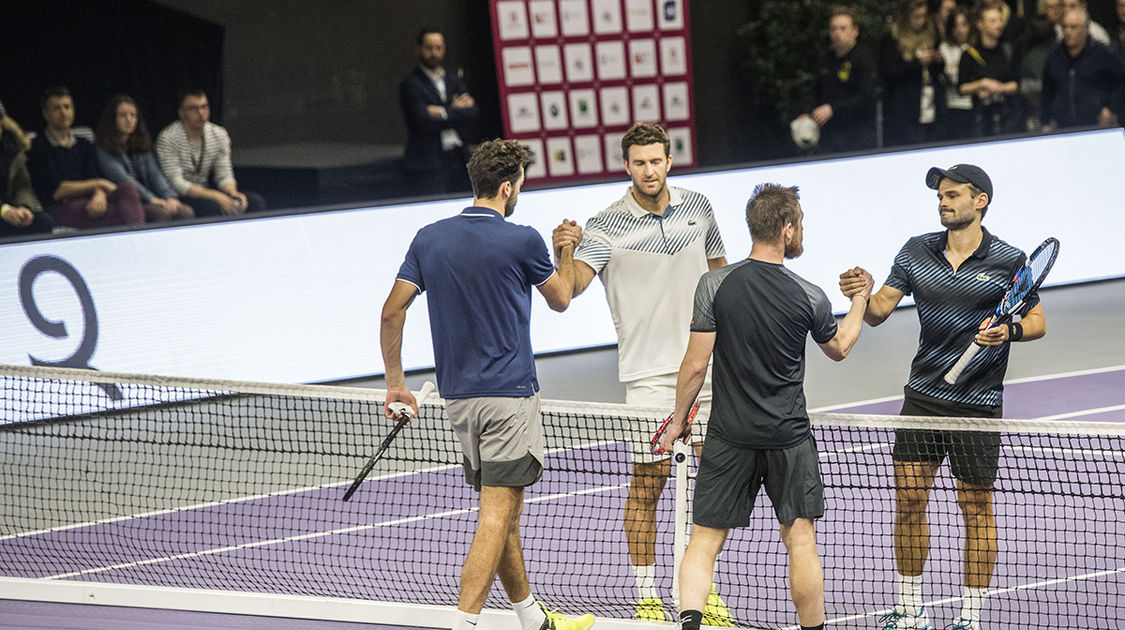 Open de tennis de Quimper 2019 - La finale du double gagnée par les Français Nys et Martin (1)