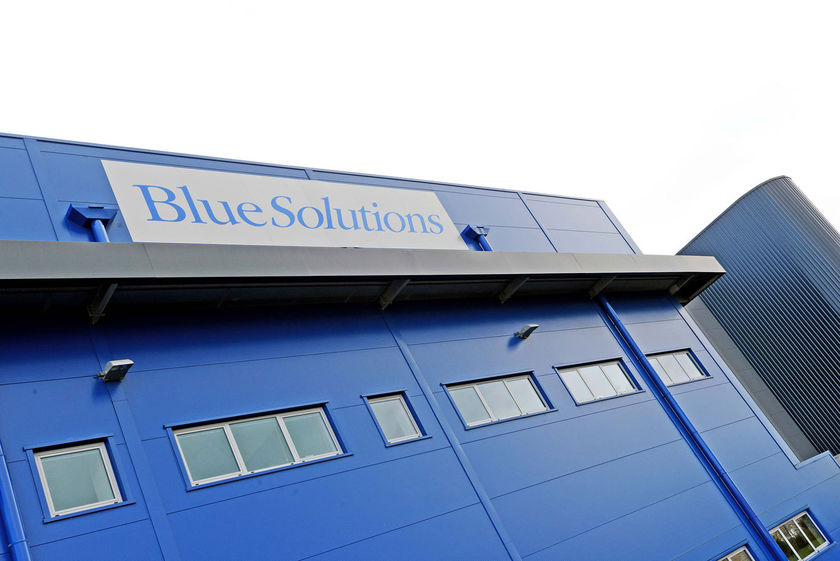 Blue Solutions est une filiale du groupe Bolloré