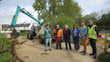 Enlèvement des embâcles au Moulin Vert