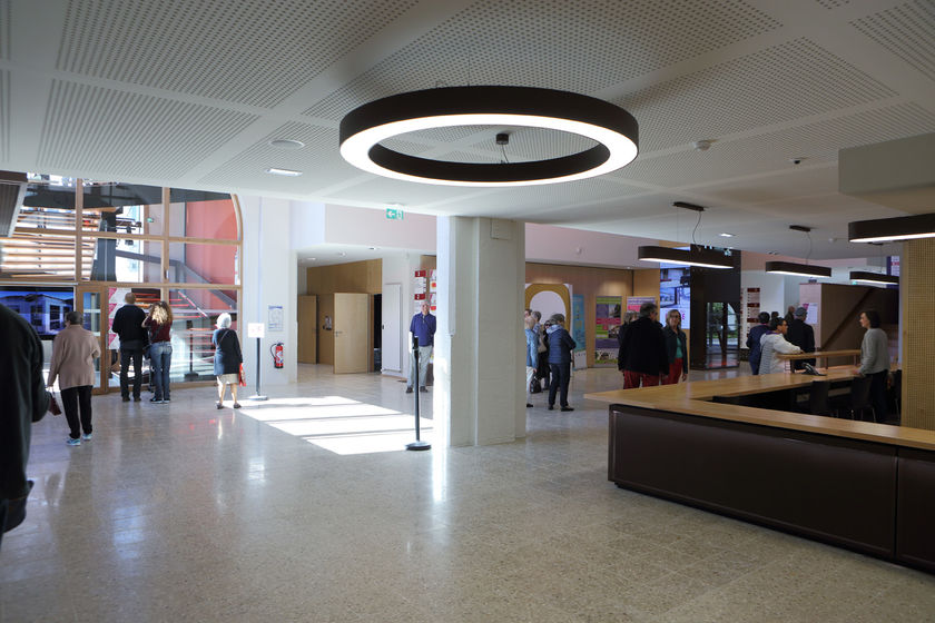 Inaugration du centre des congrès du Chapeau Rouge