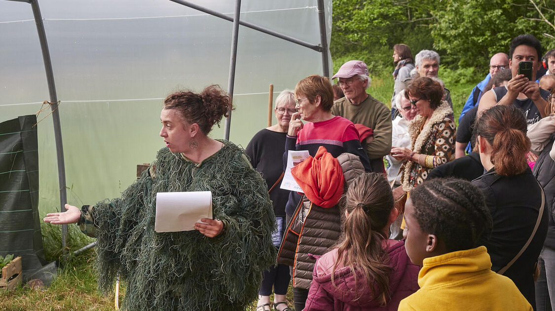 Inauguration de la ferme maraichère de Kermoysan