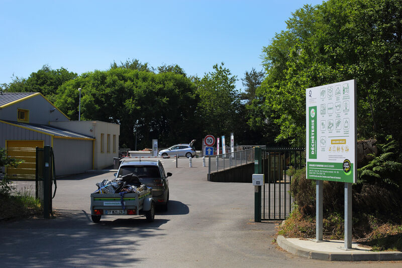 Déchèterie de Briec : accès potentiellement perturbé le lundi 13 juillet