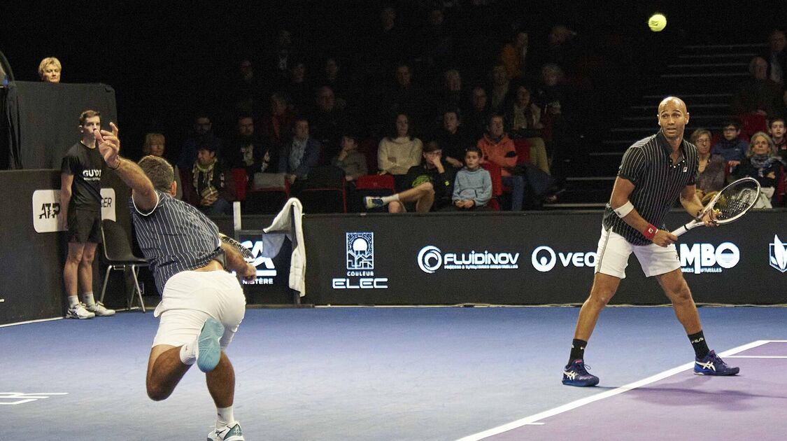 open de tennis Quimper finale double Doumbia- Reboul  Kadhe-Chandrasekar