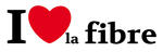 Le logo du programme I love la fibre.