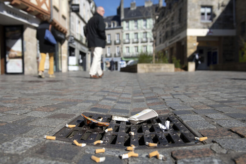 Mégothon : une grande opération de sensibilisation autour des mégots à Quimper