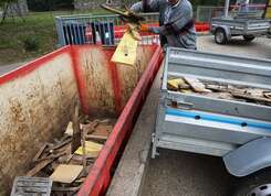 Travaux de réhabilitation à la déchèterie de Briec 