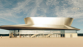 Eau Blanche, la grande salle parvis