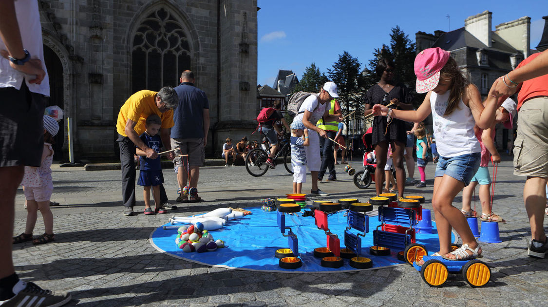 En août, les enfants sont des princes