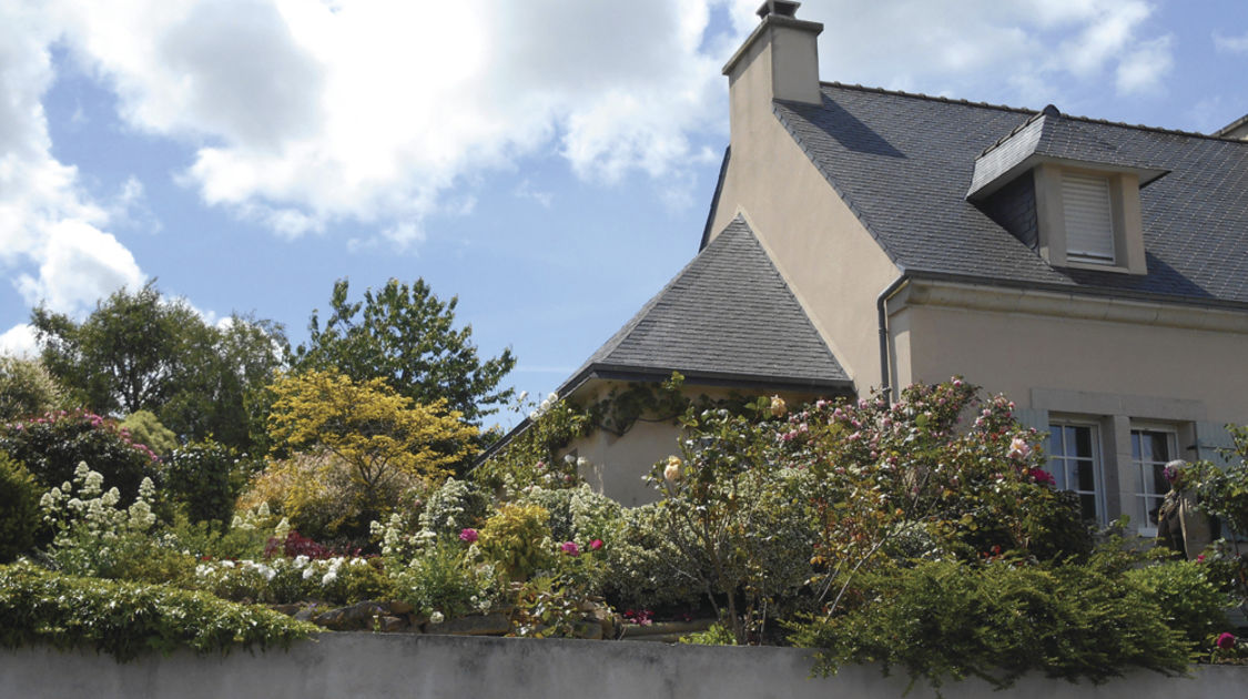 Maisons avec jardin très visible de la rue - 1er prix Janine Debladis