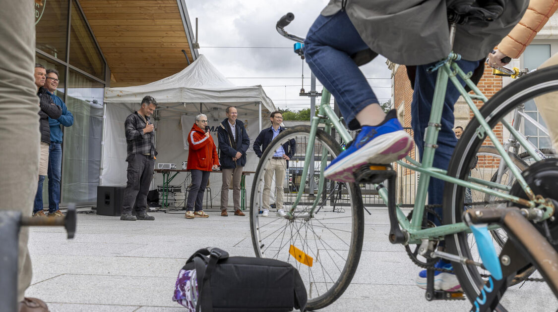 Inauguration de la Maison des mobilités à Quimper
