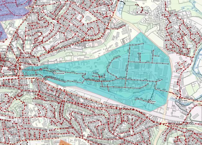 Tests à la fumée dans les réseaux d’eaux usées quartier de l’Hippodrome