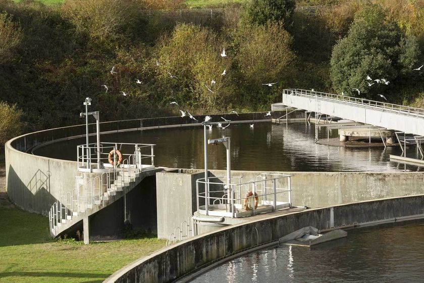 La station d'épuration du Corniguel