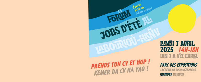Forum jobs d’été : Lundi 7 avril 2025