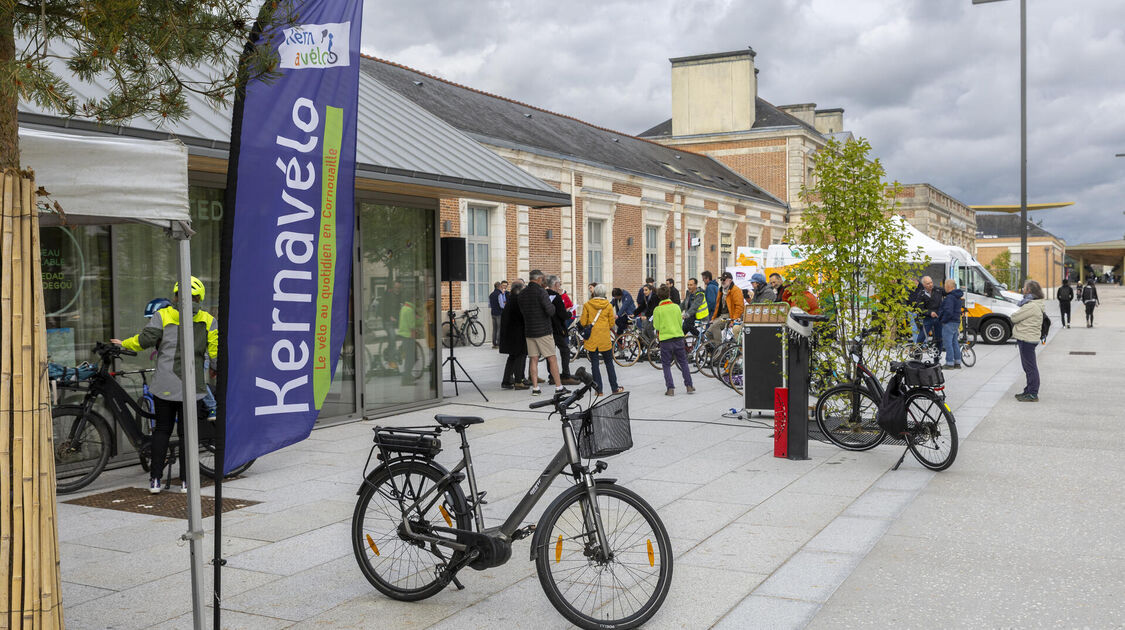 Inauguration de la Maison des mobilités à Quimper