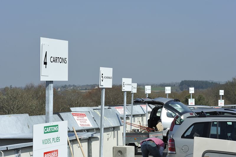 Collecte des déchets et horaires des déchèteries le jeudi 13 mai