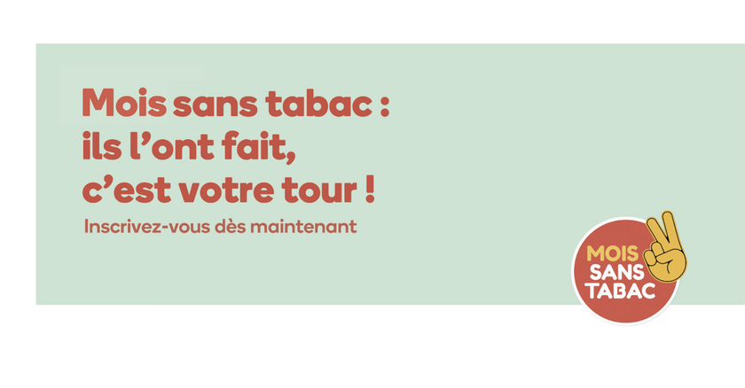 En novembre, « Mois sans tabac » revient pour sa 8e édition