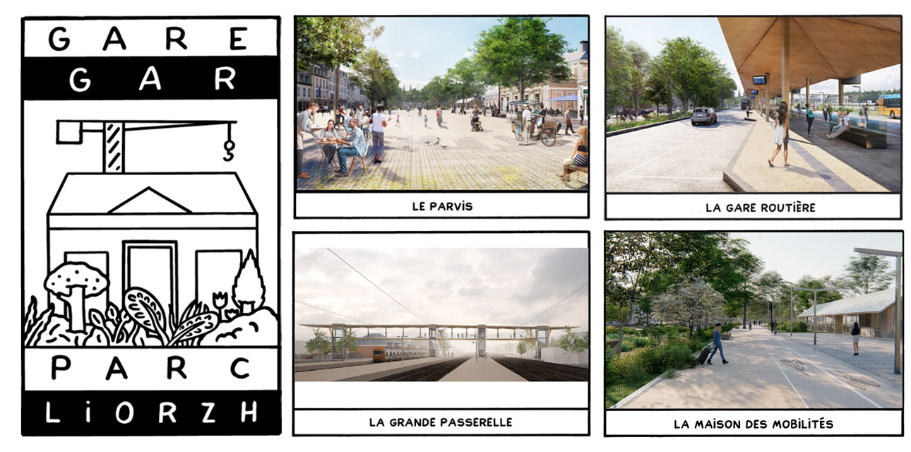 Gare-Parc : le futur pôle d'échanges multimodal en moins d'1 min 30