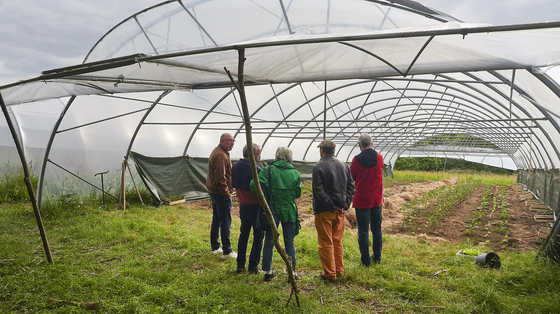 Inauguration de la ferme maraichère de Kermoysan