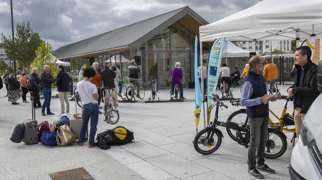 Inauguration de la Maison des mobilités à Quimper